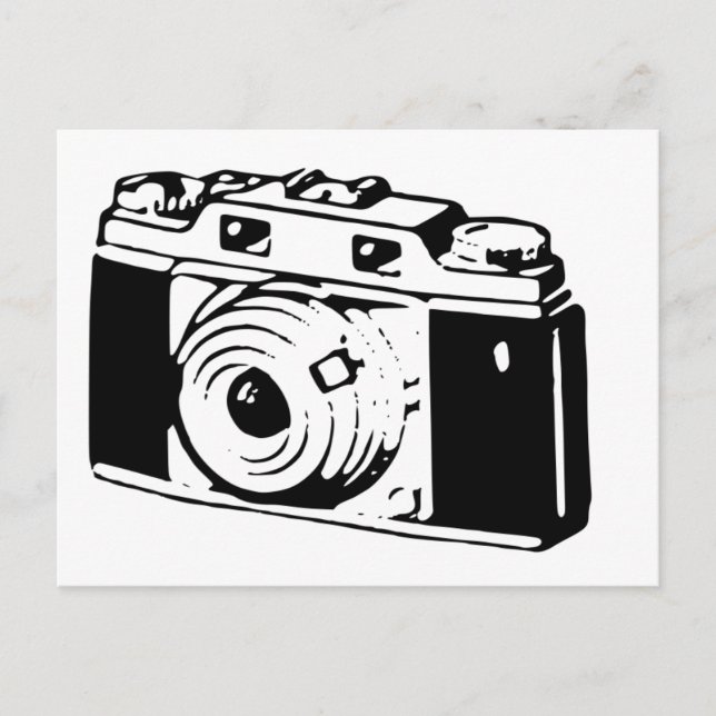 Old Camera Postcard (Front)