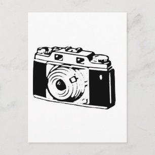 Old Camera Postcard
