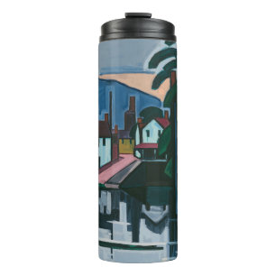 “Old Canal Port” art tumbler