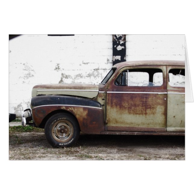 Old Car (Front Horizontal)