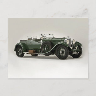 Old car 41 postcard