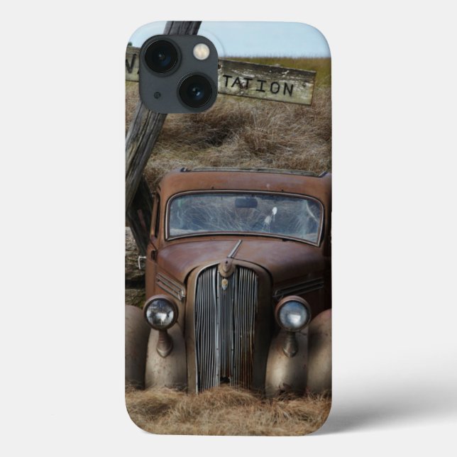 Old car Case-Mate iPhone case (Back)