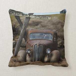 Old car cushion