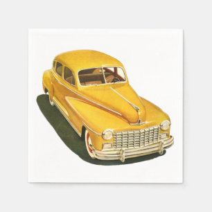 Old Car Paper Napkins