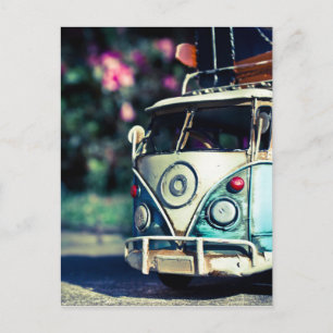 old car postcard
