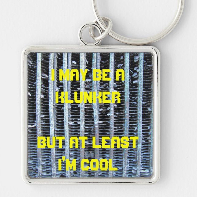 Old Car Radiator Keychain (Front)