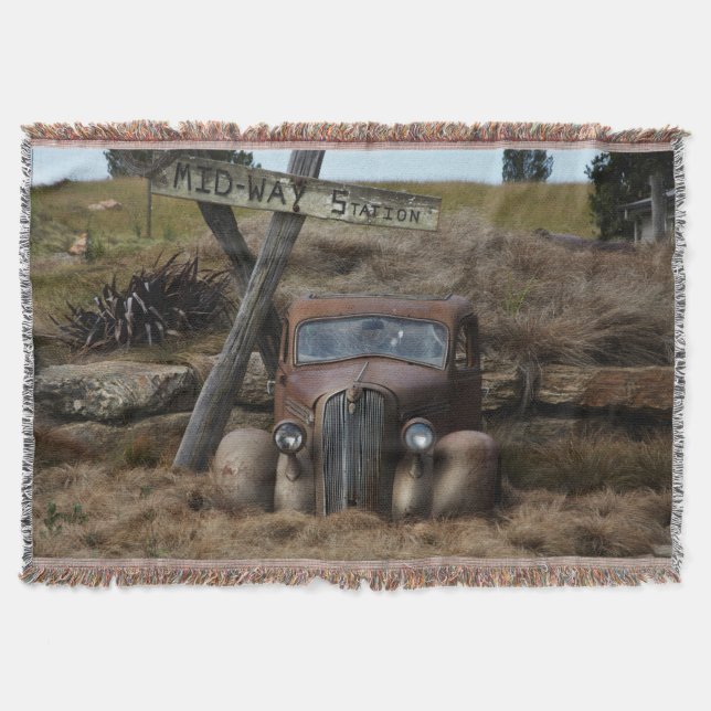 Old car throw blanket (Front)