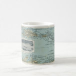 Old Caribbean Islands Map Coffee Mug<br><div class="desc">Great old map of the Caribbean. The map shows off the Leeward and Winward Islands as well as Haiti and Puerto Rico.</div>