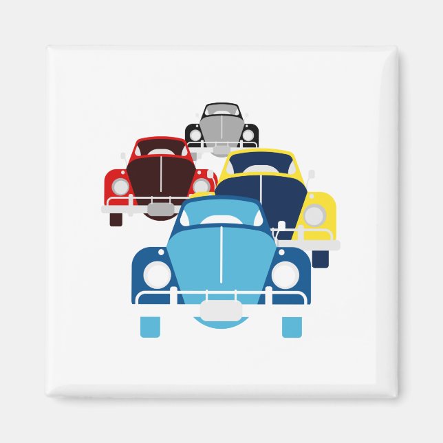 Old Cars Magnet (Front)