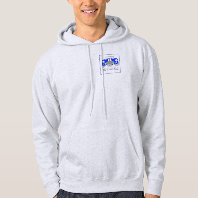 'Old Cars Rule' AC Cobra 427 Hoodie (Front)