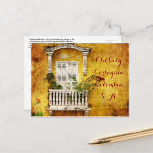 Old Cartagena Post Card