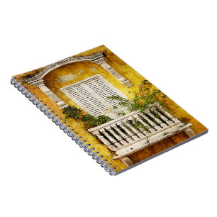 Old Cartagena Spiral Photo Notebook