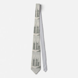 Old castle in Germany Tie