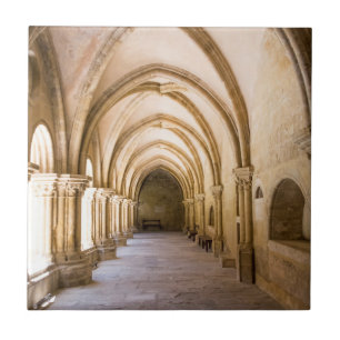 Old Cathedral Cloister Walkway Ceramic Tile