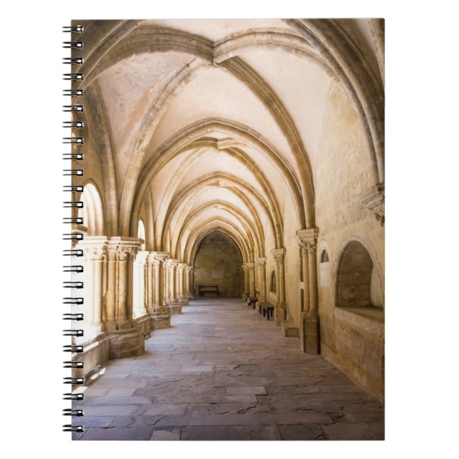 Old Cathedral Cloister Walkway Notebook (Front)