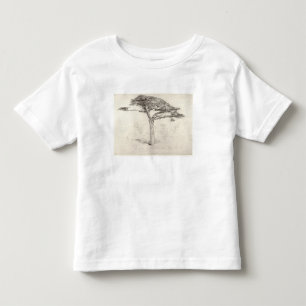 Old Cedar Tree in Botanic Garden, Chelsea, 1854 (p Toddler T-Shirt