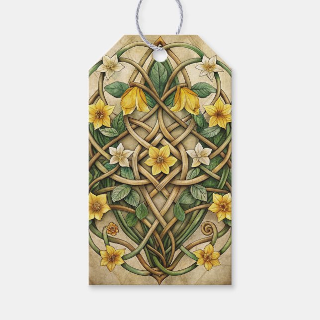 Old Celtic  Gift Tags (Front)