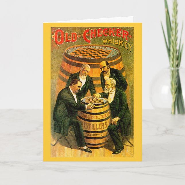 Old Chequered - Card (Front)