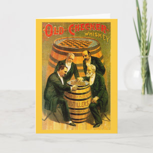 Old Chequered - Card