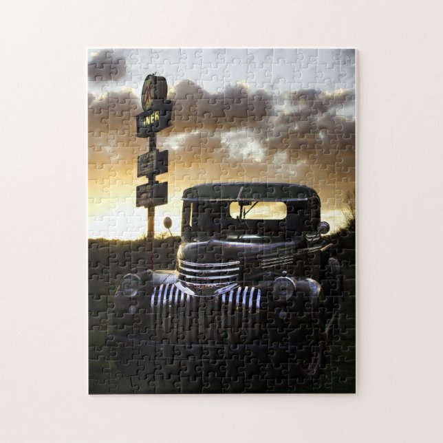 Old Chevy Truck Puzzle/Jigsaw Jigsaw Puzzle (Vertical)