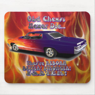 Old Chevys Never Die Mouse Pad