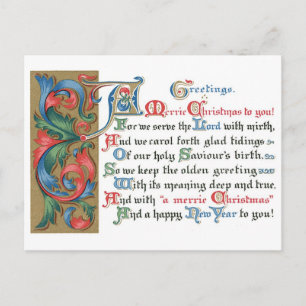 Old Christmas Card