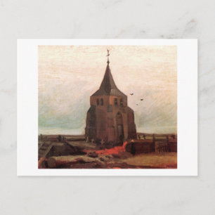 Old Church Tower at Nuenen Van Gogh Fine Art Postcard
