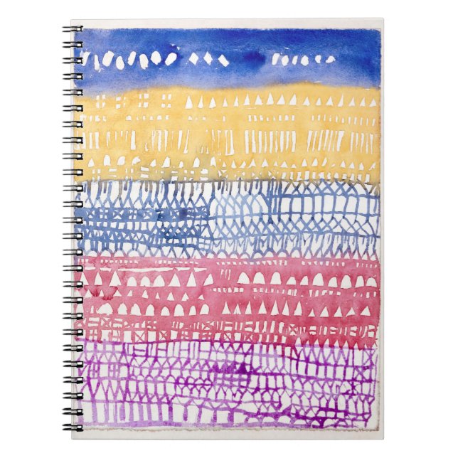Old City (1928) by paul klee Notebook (Front)