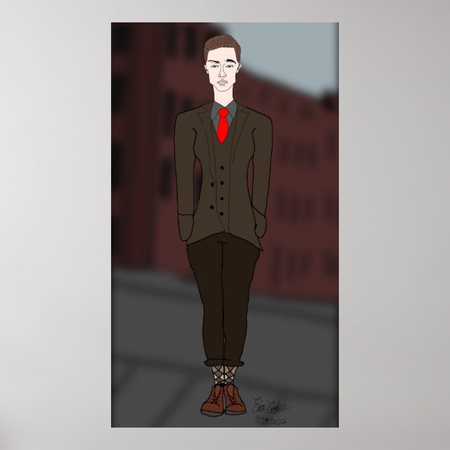 Old City Butch poster art (Front)