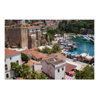 Old city Kaleici of Antalya Poster