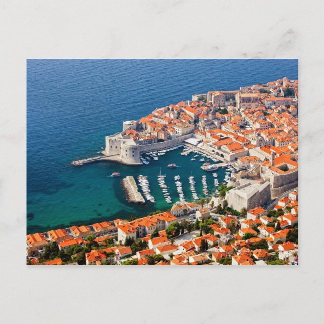 Old City of Dubrovnik Postcard (Front)