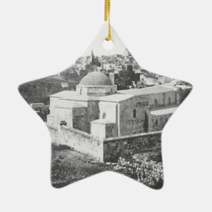 Old City of Jerusalem, ca. 1890 Ceramic Ornament