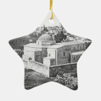 Old City of Jerusalem, ca. 1890 Ceramic Ornament