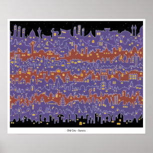 Old City - Sana'a - Print