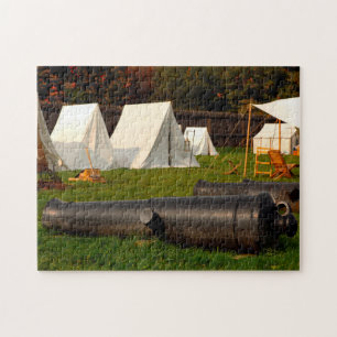 Old Civil War Cannons. Jigsaw Puzzle