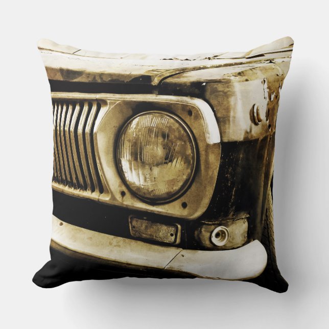 Old Classic Car Headlight #2 Cushion (Front)
