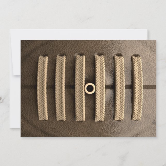 Old Classic Retro Rugby Ball (Front)