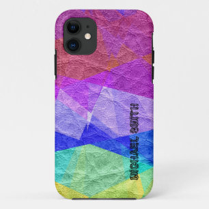 Old Coloured Leather #7 iPhone 11 Case