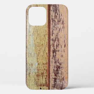 Old colourful wooden background abstract,backgroun iPhone 12 case