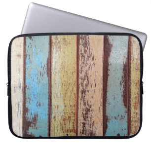 Old colourful wooden background abstract,backgroun laptop sleeve
