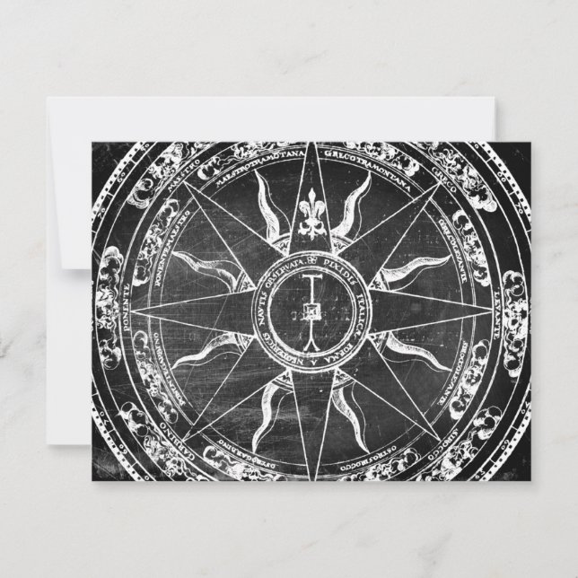 Old Compass Rose Announcement (Front)