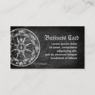 Old Compass Rose Business Card