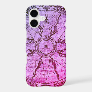 Old Compass Rose Purple  iPhone Case