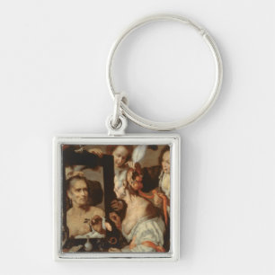 Old Coquette Key Ring