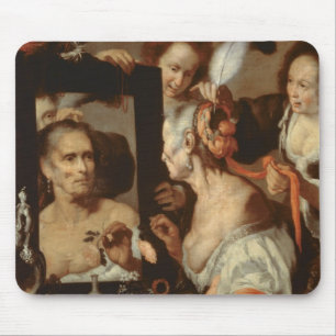 Old Coquette Mouse Pad