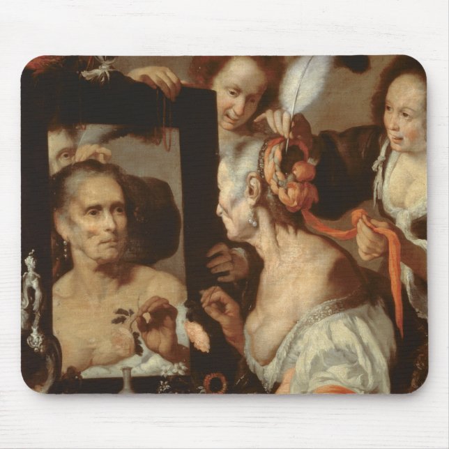 Old Coquette Mouse Pad (Front)