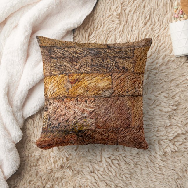 Old Coulterville Bricks Cushion (Blanket)