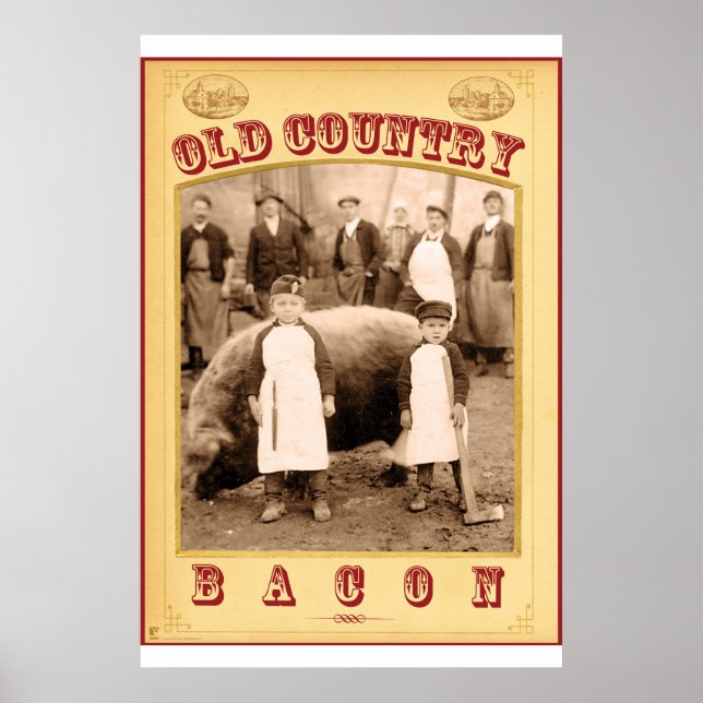 Old Country Bacon Poster (Front)