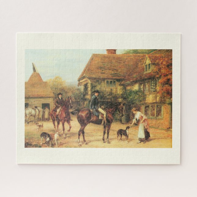 Old country scene jigsaw puzzle (Horizontal)