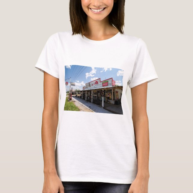 Old Country Store and Gas Station T-Shirt (Front)